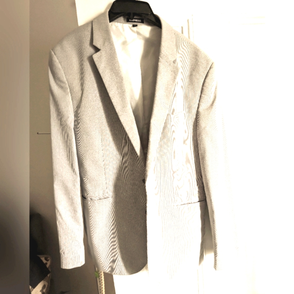 Express light gray blue size L